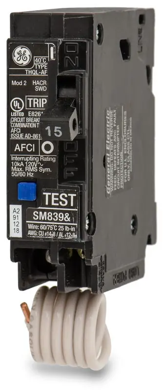 ABB / General Electric THQL1115AF - 15A AFCI Miniature Circuit Breaker Hot Deal