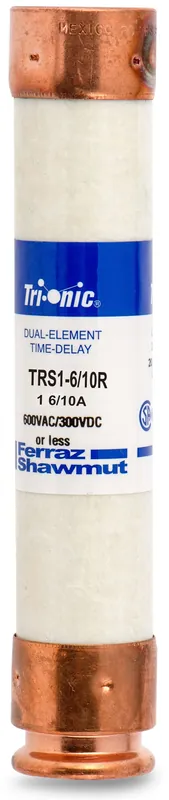 Mersen/Ferraz Shawmut TRS1-6-10R Time Delay Fuse Fast Shipping