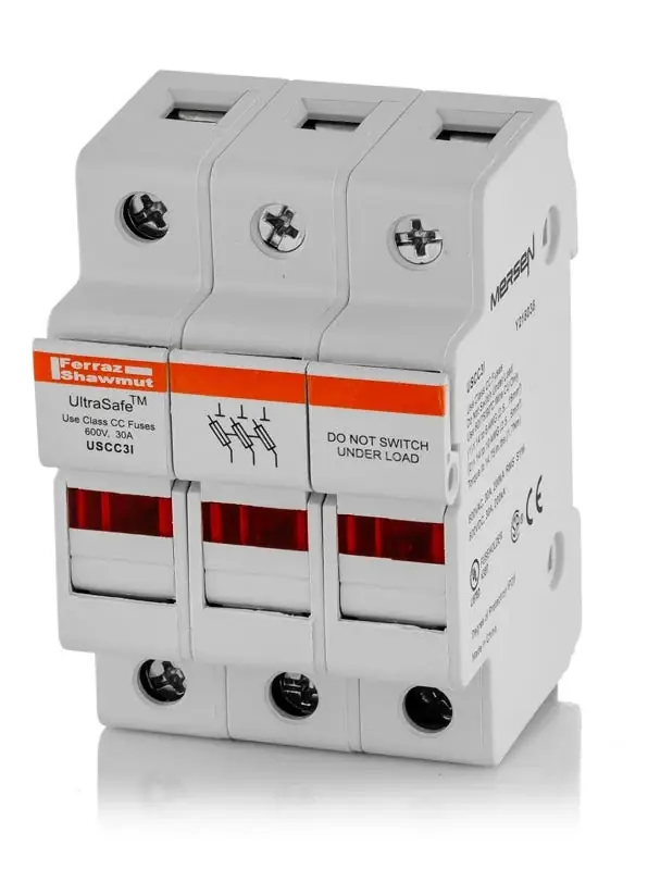 Today Only Mersen/Ferraz Shawmut USCC3I Fuse Holder