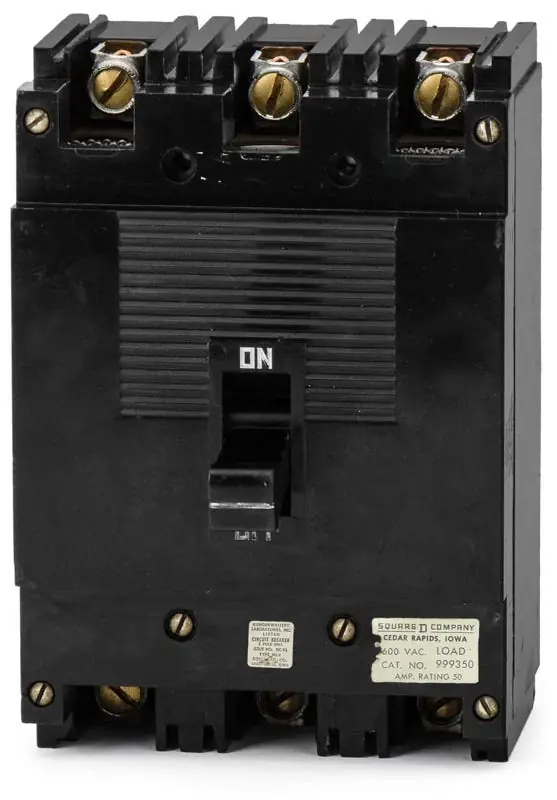 Hassle-Free Returns Square D 999350 - 50A 3 Pole Molded Case Circuit Breaker