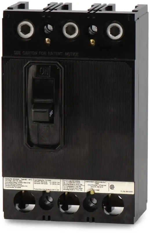 Affordable Siemens / Murray MQJ3200-R - 200A 3 Pole Molded Case Circuit Breaker