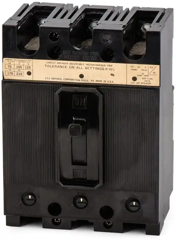 Siemens EF3A125 - 125A 3 Pole Motor Circuit Protector Crafted