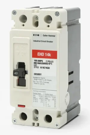 Markdown Eaton / Cutler-Hammer EHD2040L - 40A 2 Pole Molded Case Circuit Breaker