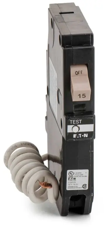 Eaton / Cutler-Hammer CHFGF115 - 15A GFCI Miniature Circuit Breaker Certified