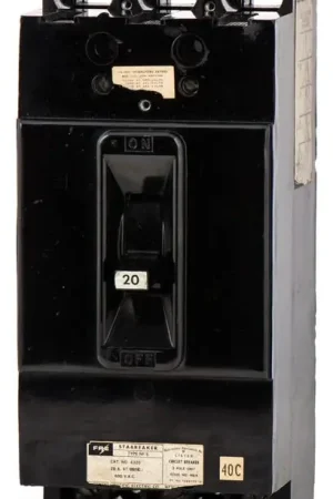 Federal Pacific NFS4320 - 20A 3 Pole Molded Case Circuit Breaker Hassle-Free Returns