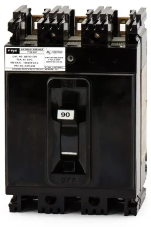 Federal Pacific NEF431090 - 90A 3 Pole Molded Case Circuit Breaker Last Chance