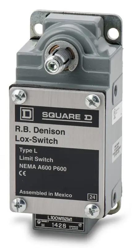 Square D L100WS2M1 Limit Switch Holiday Sale