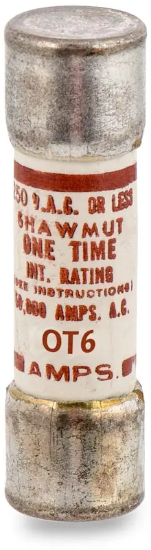 Grab Now Mersen/Ferraz Shawmut OT6 Fast Acting Fuse