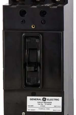 ABB / General Electric TF136100 - 100A 3 Pole Molded Case Circuit Breaker Authentic
