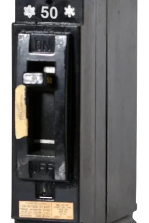 ABB / General Electric TEF113050 - 50A 1 Pole Molded Case Circuit Breaker Holiday Sale