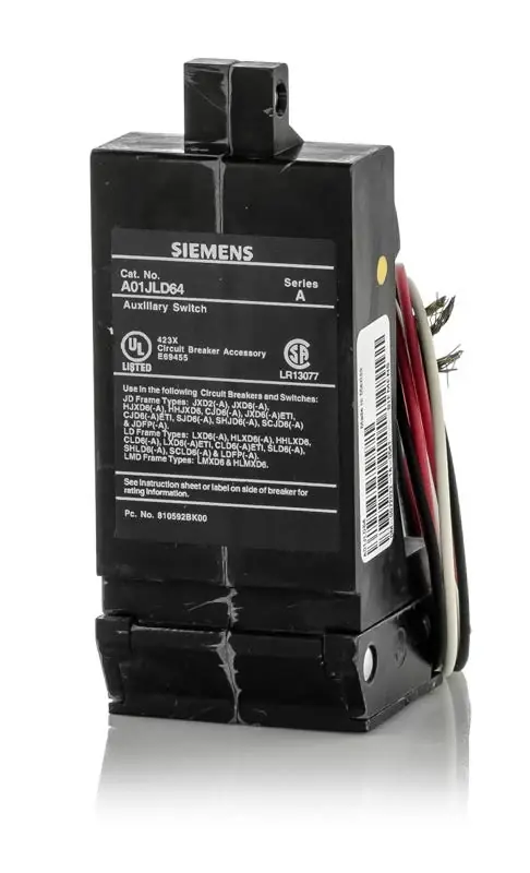 Price Cut Siemens A01JLD64 Auxiliary Switch