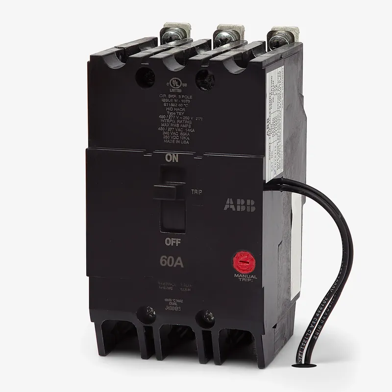 ABB / General Electric TEY360ST12 - 60A 3 Pole Miniature Circuit Breaker Markdown