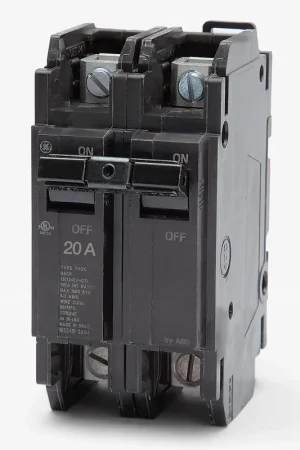 ABB / General Electric THQC2120WL - 20A 2 Pole Molded Case Circuit Breaker High Quality