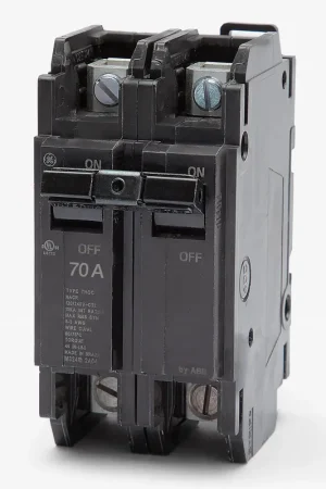 ABB / General Electric THQC2170WL - 70A 2 Pole Molded Case Circuit Breaker Brand New