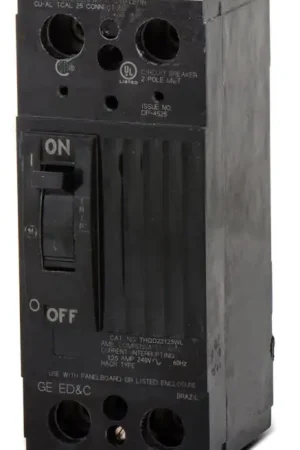 ABB / General Electric THQD22125WL - 125A 2 Pole Molded Case Circuit Breaker Fast Shipping