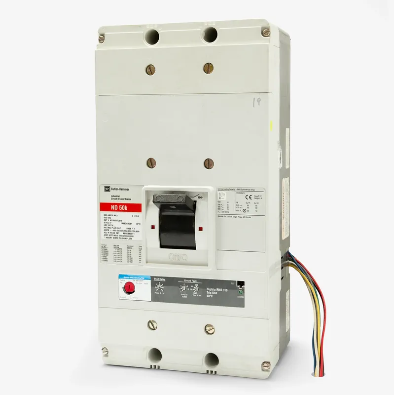 Next Day Delivery Eaton / Cutler-Hammer ND3800T35W - 800A 3 Pole Molded Case Circuit Breaker