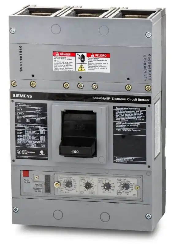 Siemens SJD69400NGT - 400A 3 Pole Molded Case Circuit Breaker Exclusive Offer