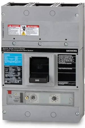 Crafted Siemens SLD69500 - 500A 3 Pole Molded Case Circuit Breaker