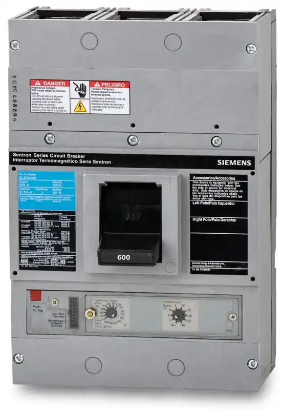 Hot Deal Siemens SLD69600 - 600A 3 Pole Molded Case Circuit Breaker