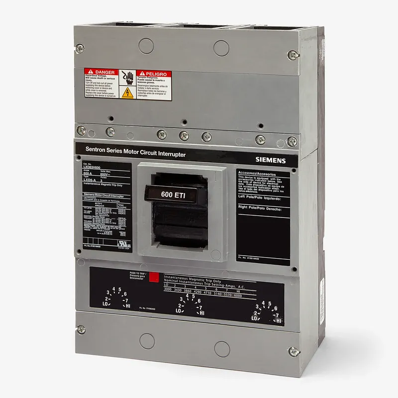 Final Sale Siemens LXD63H600L - 600A 3 Pole Motor Circuit Protector