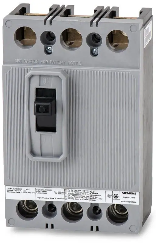 Trusted Brand Siemens QJH23B080 - 80A 3 Pole Molded Case Circuit Breaker