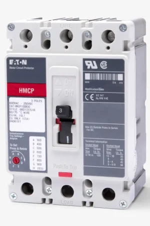 Latest Eaton / Cutler-Hammer HMCPS003A0C - 3A 3 Pole Motor Circuit Protector