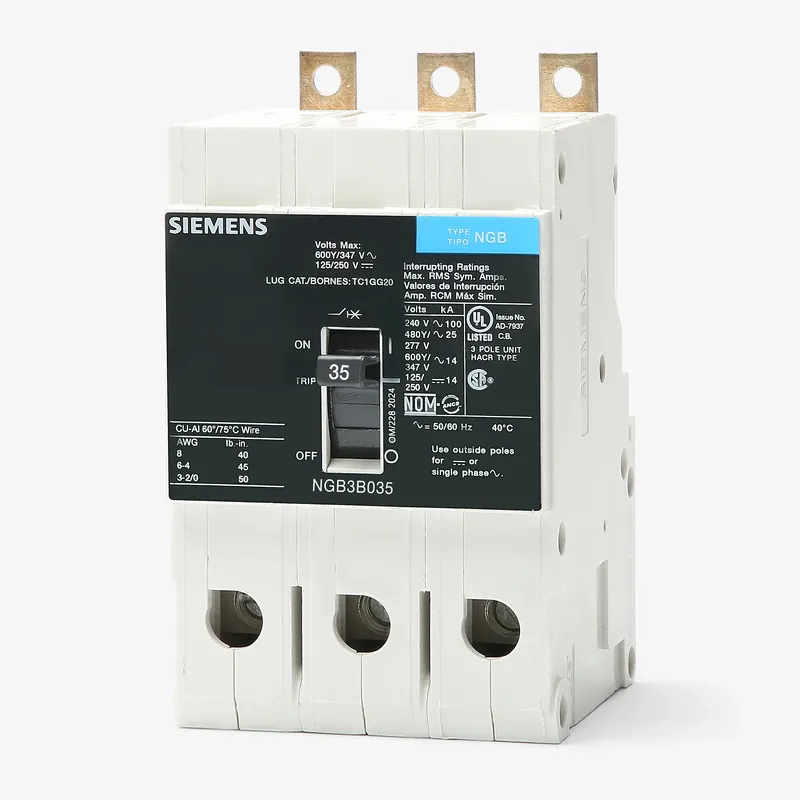 Siemens NGB3B035B - 35A 3 Pole Molded Case Circuit Breaker Fast Shipping