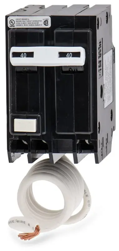 Fan Favorite Eaton / Cutler-Hammer GFTCB240 - 40A GFCI Miniature Circuit Breaker