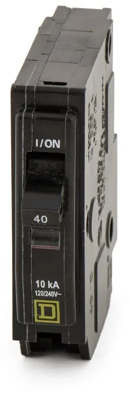 High Quality Square D QO140HID - 40A 1 Pole Miniature Circuit Breaker