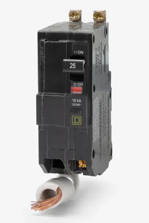 Trusted Brand Square D QOB225EPD - 25A GFEP Miniature Circuit Breaker