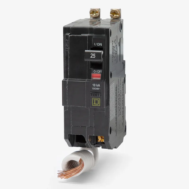Trusted Brand Square D QOB225EPD - 25A GFEP Miniature Circuit Breaker