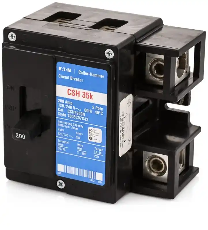 Eaton / Cutler-Hammer CSH2200N - 200A 2 Pole Molded Case Circuit Breaker Special Offer