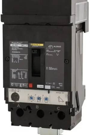 Cheap Schneider Electric JDA36250U31X - 250A 3 Pole Molded Case Circuit Breaker