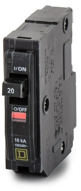 Holiday Sale Square D QO120CP - 20A 1 Pole Miniature Circuit Breaker