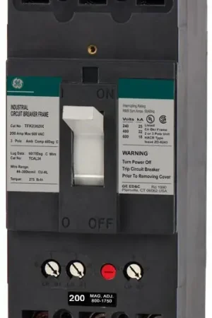 ABB / General Electric TFK236200 - 200A 3 Pole Molded Case Circuit Breaker Buy Online