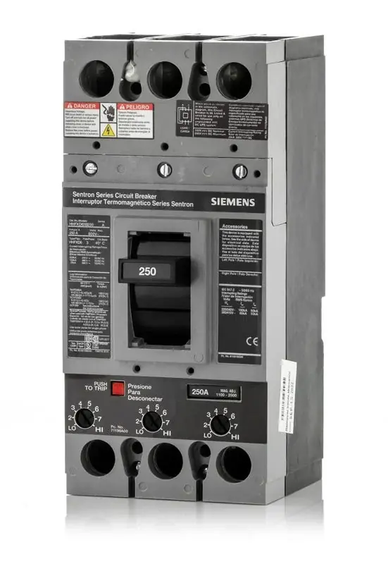 Siemens HHFD63B250 - 250A 3 Pole Molded Case Circuit Breaker Fast Shipping