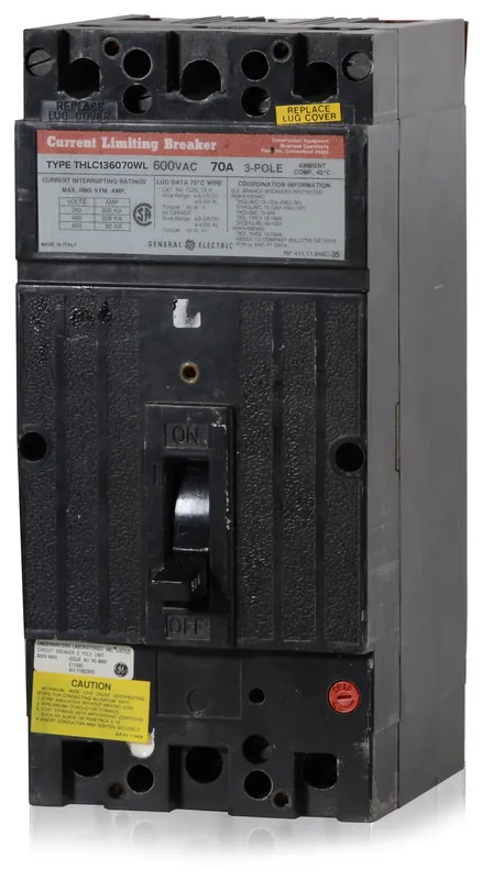 Today Only ABB / General Electric THLC136070WL - 70A 3 Pole Molded Case Circuit Breaker