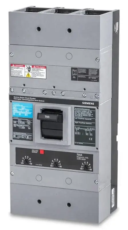 Siemens LMD63B700 - 700A 3 Pole Molded Case Circuit Breaker Final Sale