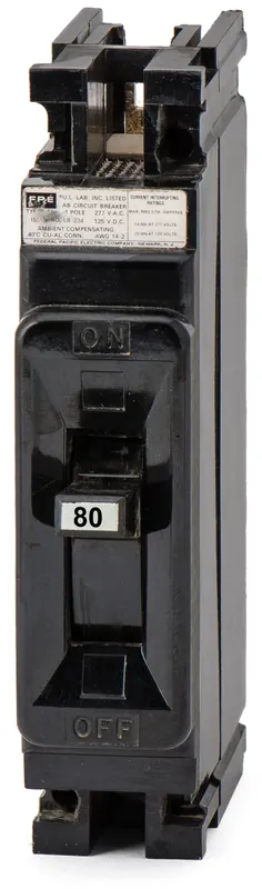 Discount Federal Pacific NEF214080 - 80A 1 Pole Molded Case Circuit Breaker
