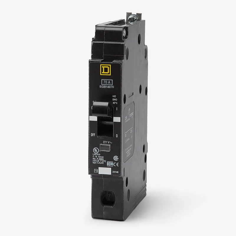 Brand New Square D EGB14070 - 70A 1 Pole Molded Case Circuit Breaker