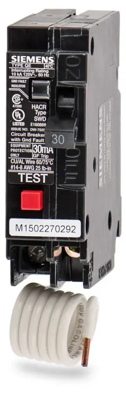 Siemens QE130H - 30A GFEP Miniature Circuit Breaker Instant Buy