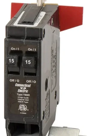 Final Sale Siemens B1515NI - 15/15A Tandem Miniature Circuit Breaker