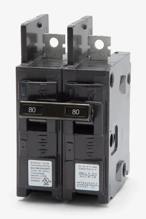 Cheap Siemens BQ2B080H - 80A 2 Pole Molded Case Circuit Breaker