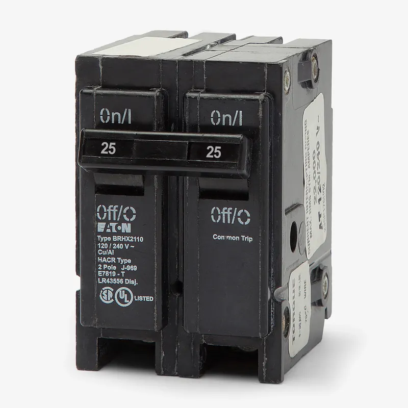 Eaton / Cutler-Hammer BR225 - 25A 2 Pole Miniature Circuit Breaker Buy Online