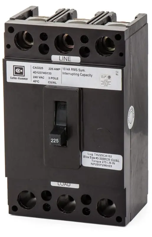 Instant Buy Eaton / Cutler-Hammer CA3225 - 225A 3 Pole Molded Case Circuit Breaker