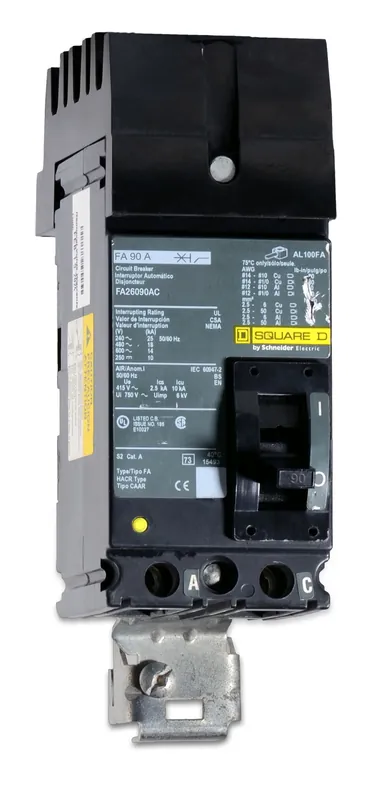 Factory Price Square D FA26090AC - 90A 2 Pole Molded Case Circuit Breaker