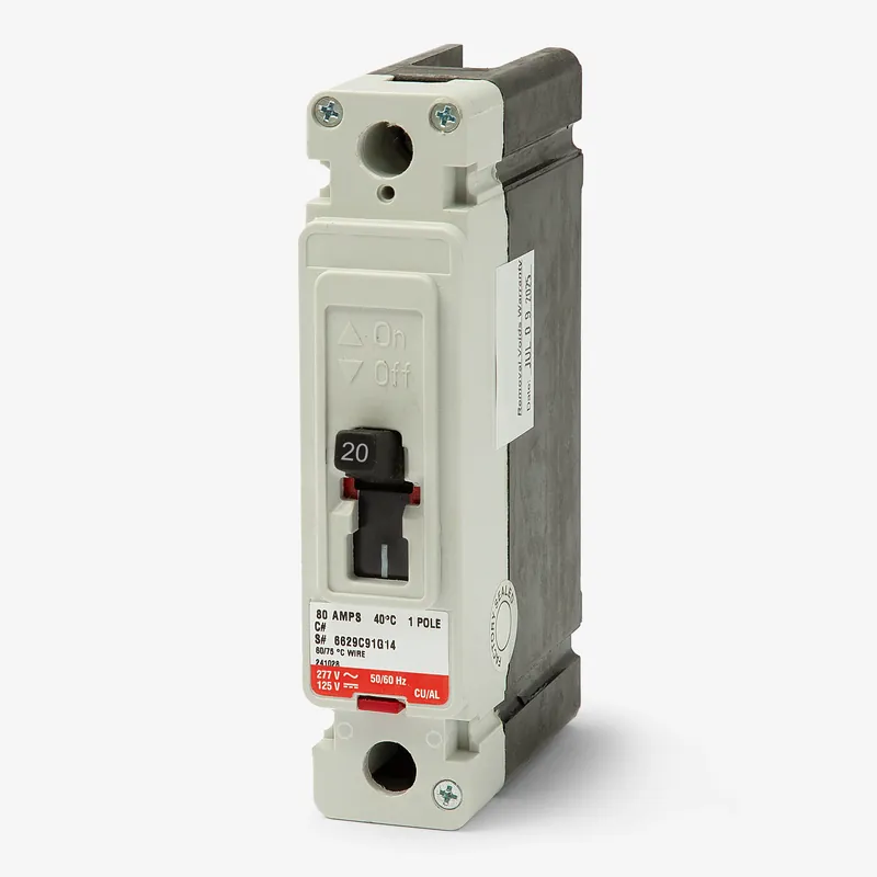 Eaton / Cutler-Hammer FD1020 - 20A 1 Pole Molded Case Circuit Breaker Mega Sale