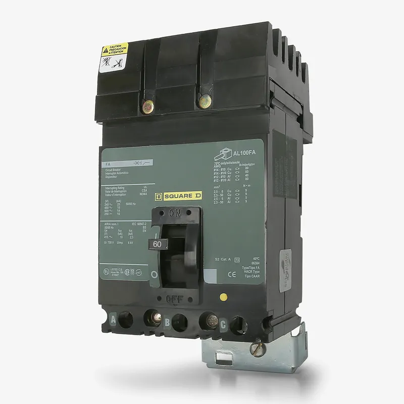 Affordable Square D FH36060 - 60A 3 Pole Molded Case Circuit Breaker
