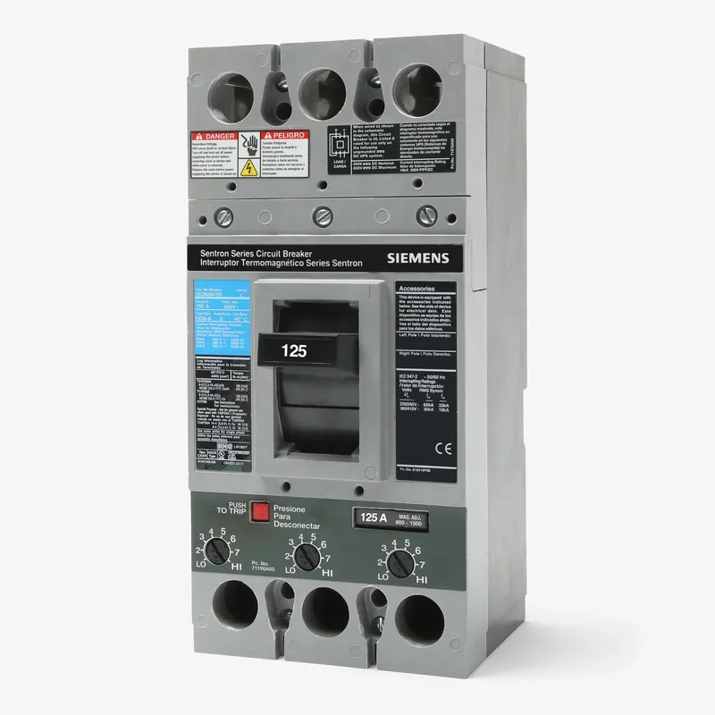 Siemens FXD63B125 - 125A 3 Pole Molded Case Circuit Breaker Big Sale