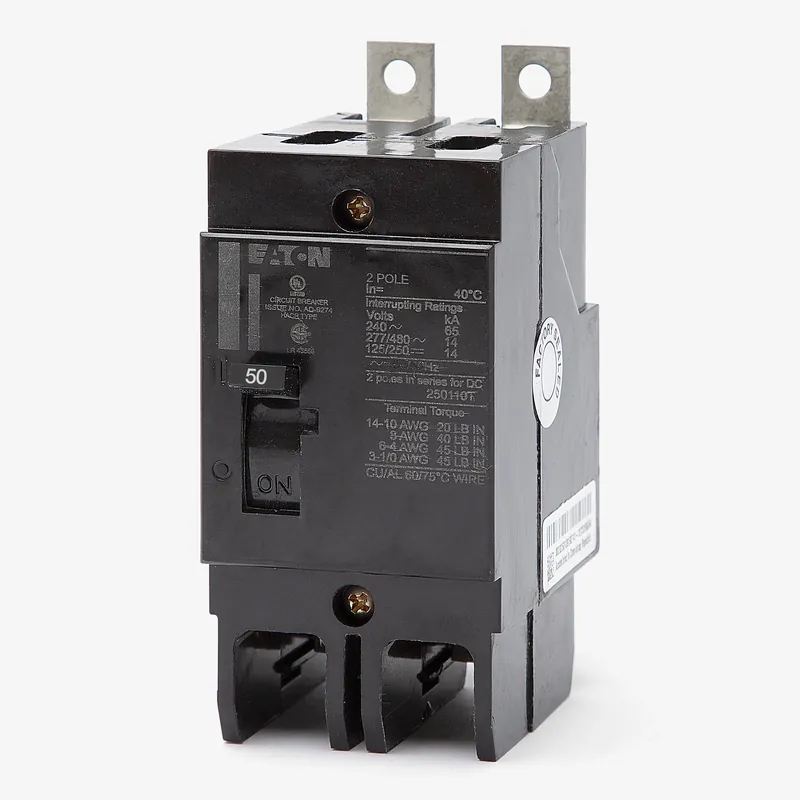 Must Have Eaton / Cutler-Hammer GHB2050 - 50A 2 Pole Molded Case Circuit Breaker